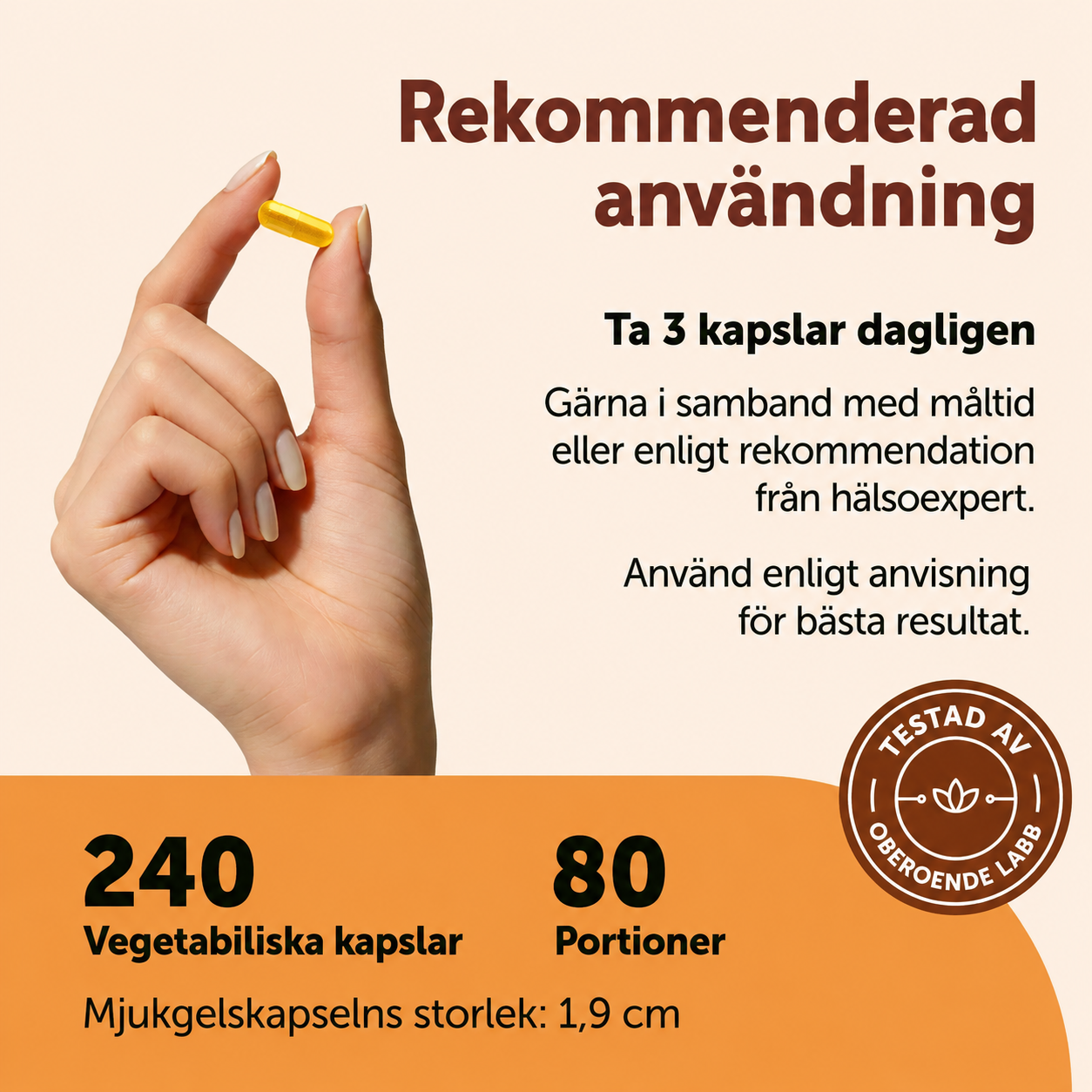 Berberin 1500 mg — 240 kapslar
