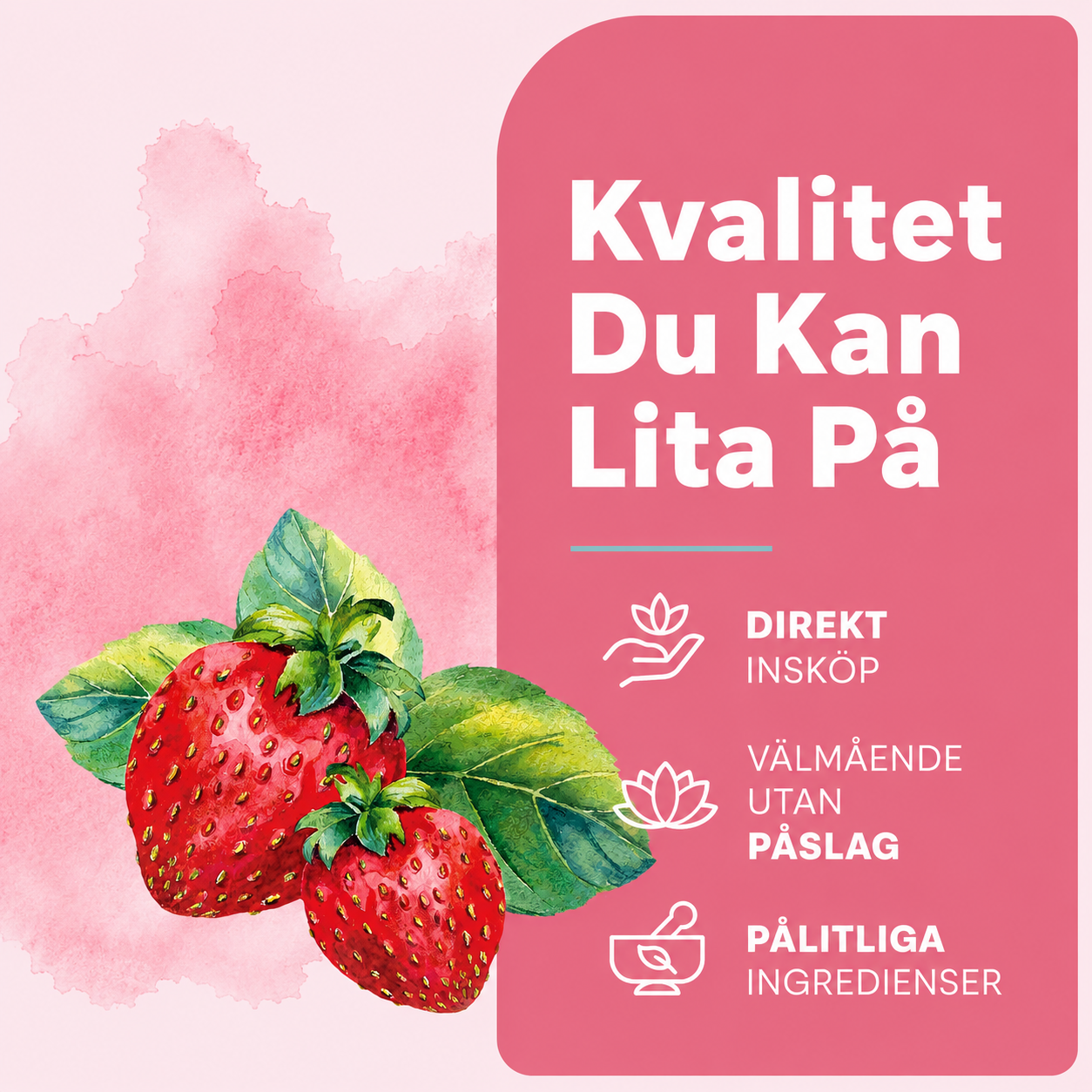 Kreatin Pulver för Kvinnor – Kreatin, Elektrolyter & Multikollagen – Jordgubbssmak – 392 g (30 portioner)