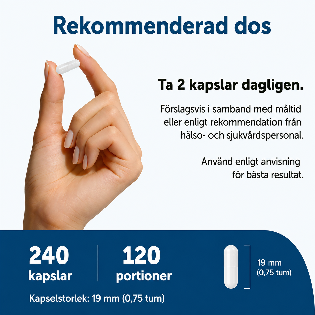 Multivitamin för Män – Metylerad Formula, 240 Kapslar