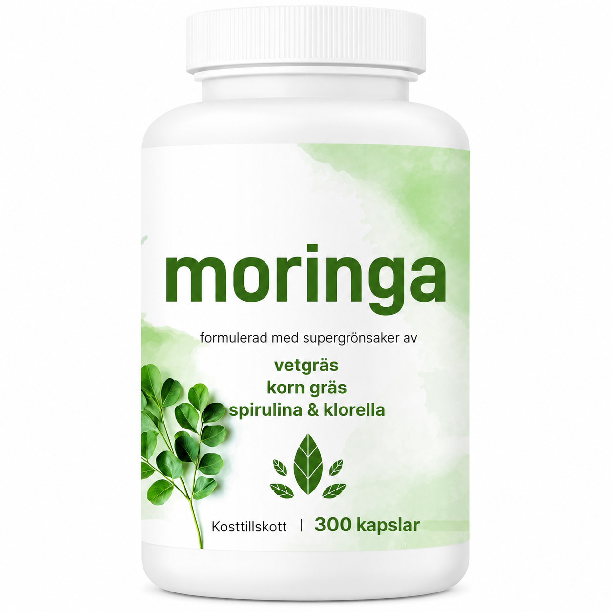 Moringa Oleifera 6000 mg – 300 Kapslar