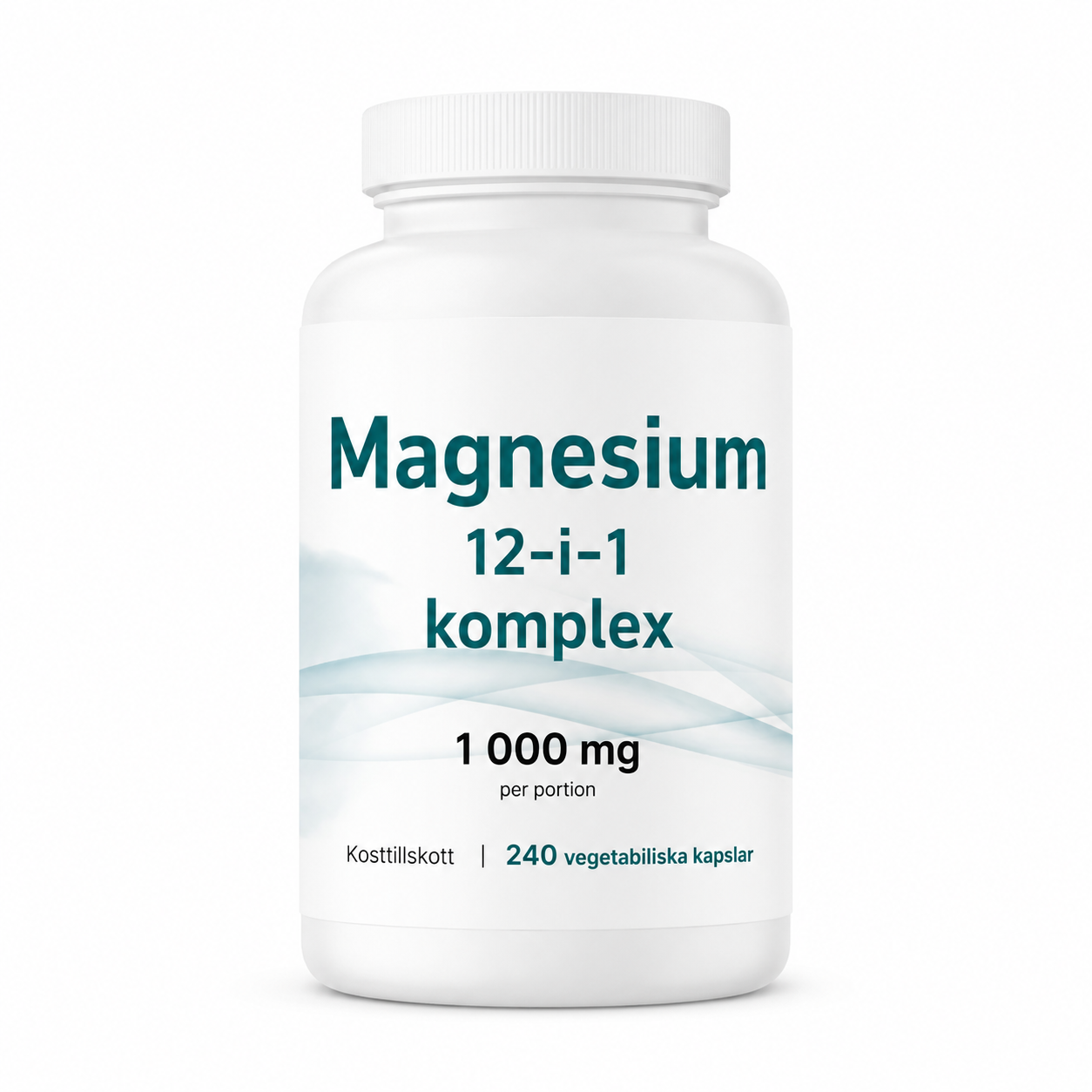 Magnesium Complex 12-i-1 – 1000mg, 240 Kapslar