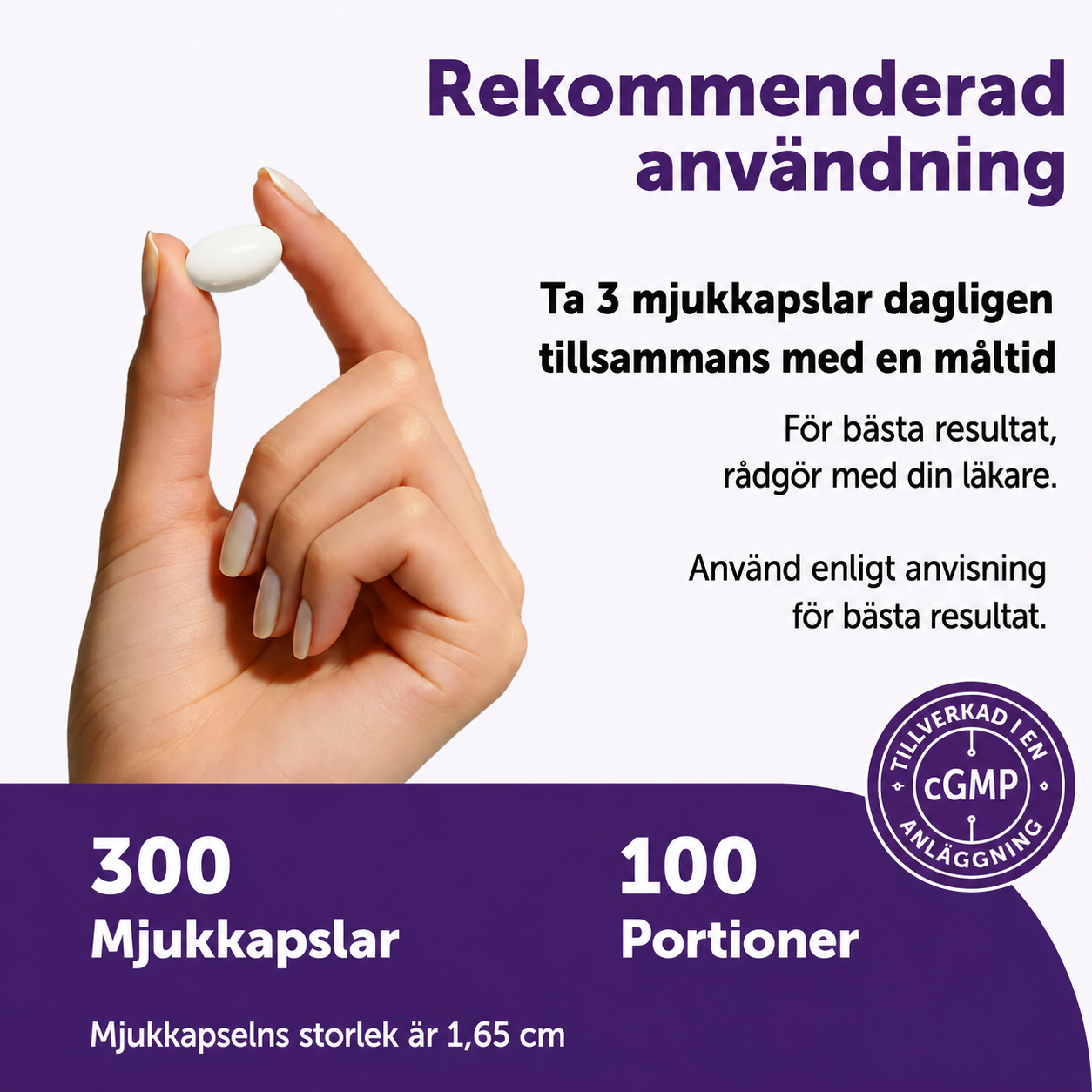 NAC 600 mg med NAD+ och kokos-MCT-olja – 300 mjukkapslar