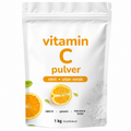 Vitamin C Pulver 1000 g – Ren Askorbinsyra | 100 % Vitamin C utan smak
