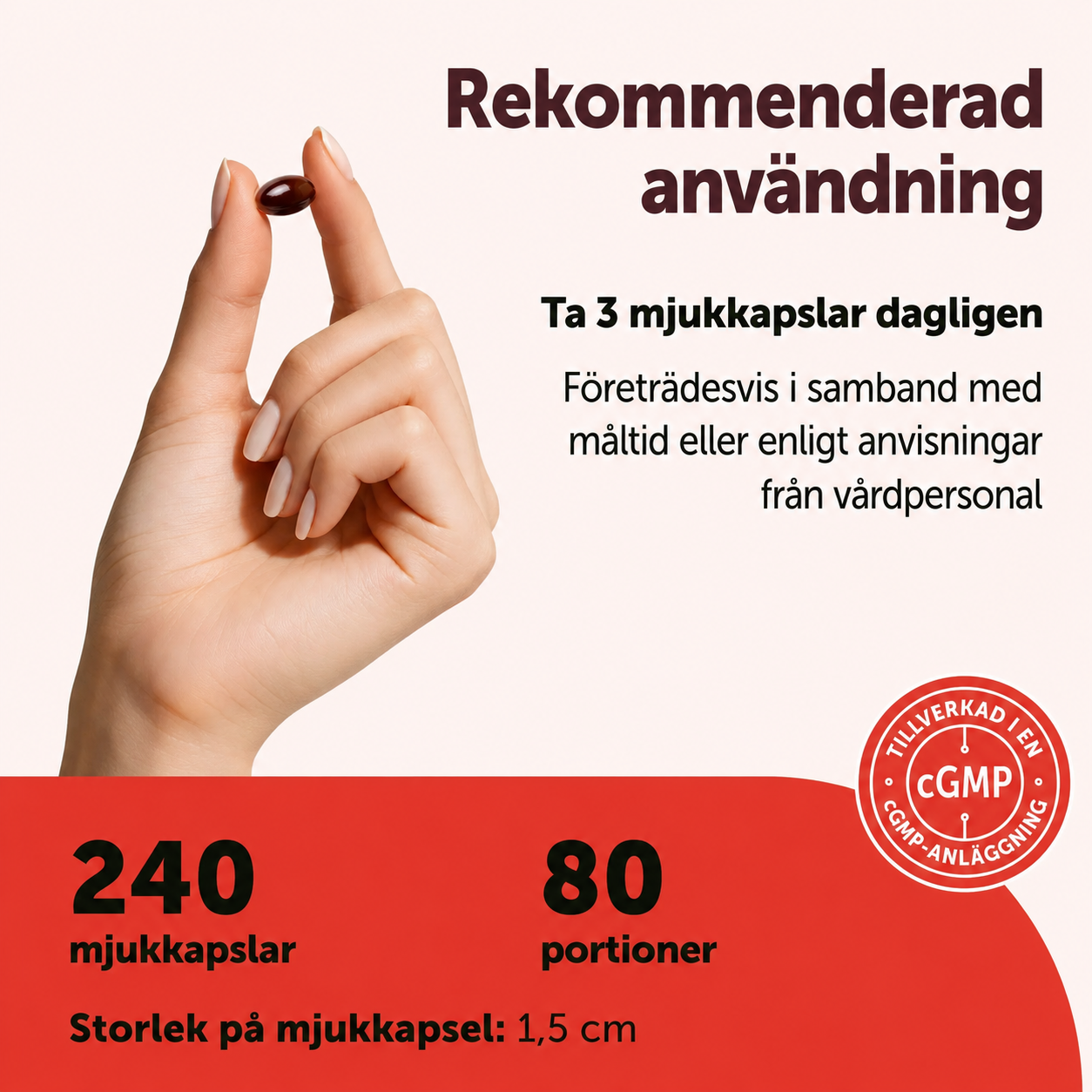 För män - Advanced 15-i-1 – 240 Mjukkapslar