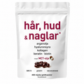 Hår, Hud & Naglar Komplex – 22-i-1 Formula med Biotin, Kollagen, Keratin & Hyaluronsyra | 400 mjukkapslar