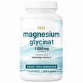 Magnesiumglycinat 1000 mg med Vitamin C – 300 Kapslar | Högupptagligt Magnesium