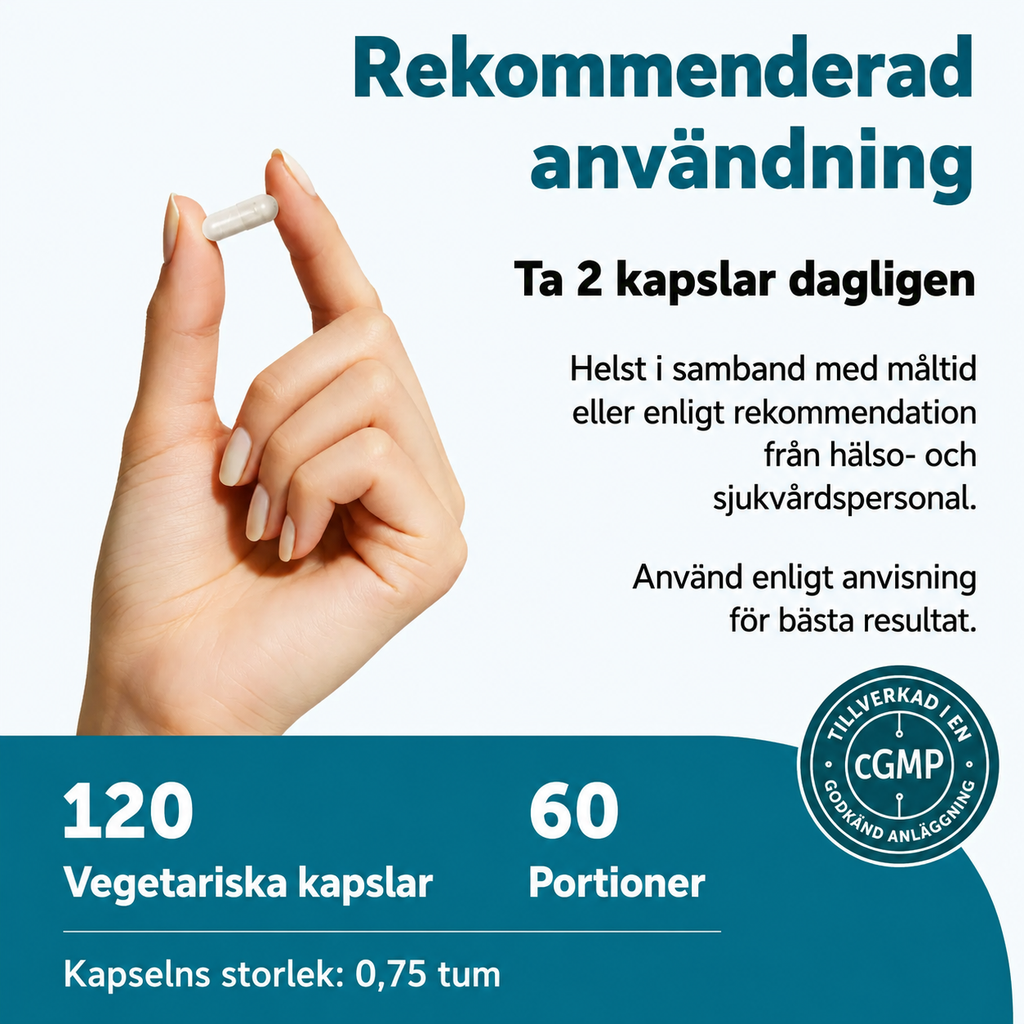 Probiotika til Mænd – 40 Stammer, 100 Milliarder CFU - 120 Vegetabilske Kapsler