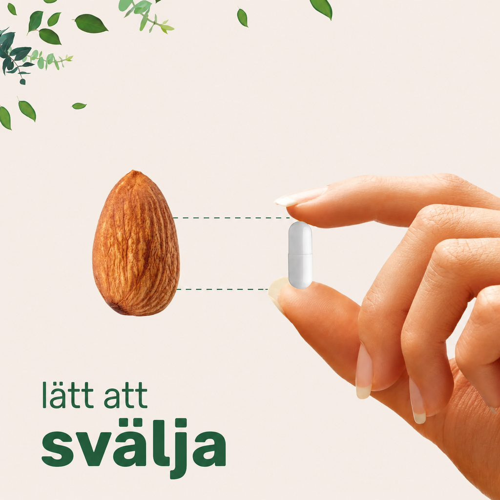 Ren Vitamin C 2500 mg – 240 Veganska Kapslar | Högupptaglig Formula